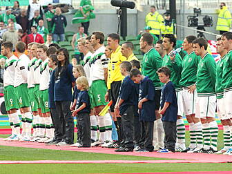 The Republic of Ireland team m...